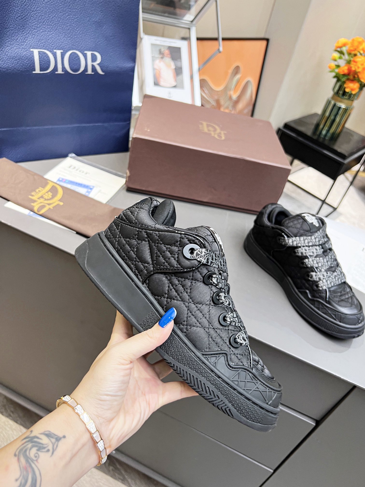 Dior Thibo Denis x ERL lady sneaker - MAXLUXES