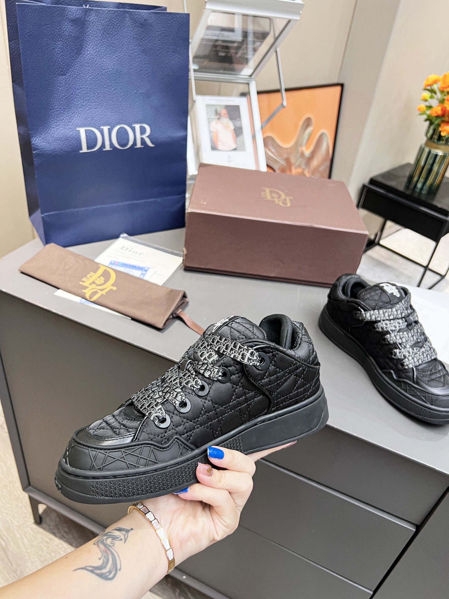 Dior Thibo Denis x ERL lady sneaker - MAXLUXES