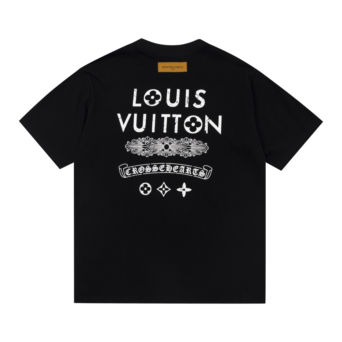Louis Vuitton Chrome Hearts co branded T-shirt - MAXLUXES