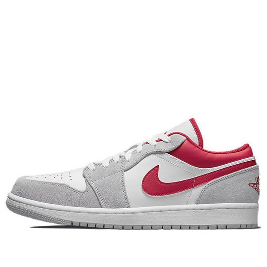 Air Jordan 1 Low SE 'Light Smoke Grey Gym Red' DC6991-016 - MAXLUXES