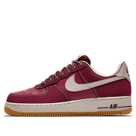 Nike Air Force 1 '07 Low 'Dark Red White' 488298-625 - MAXLUXES